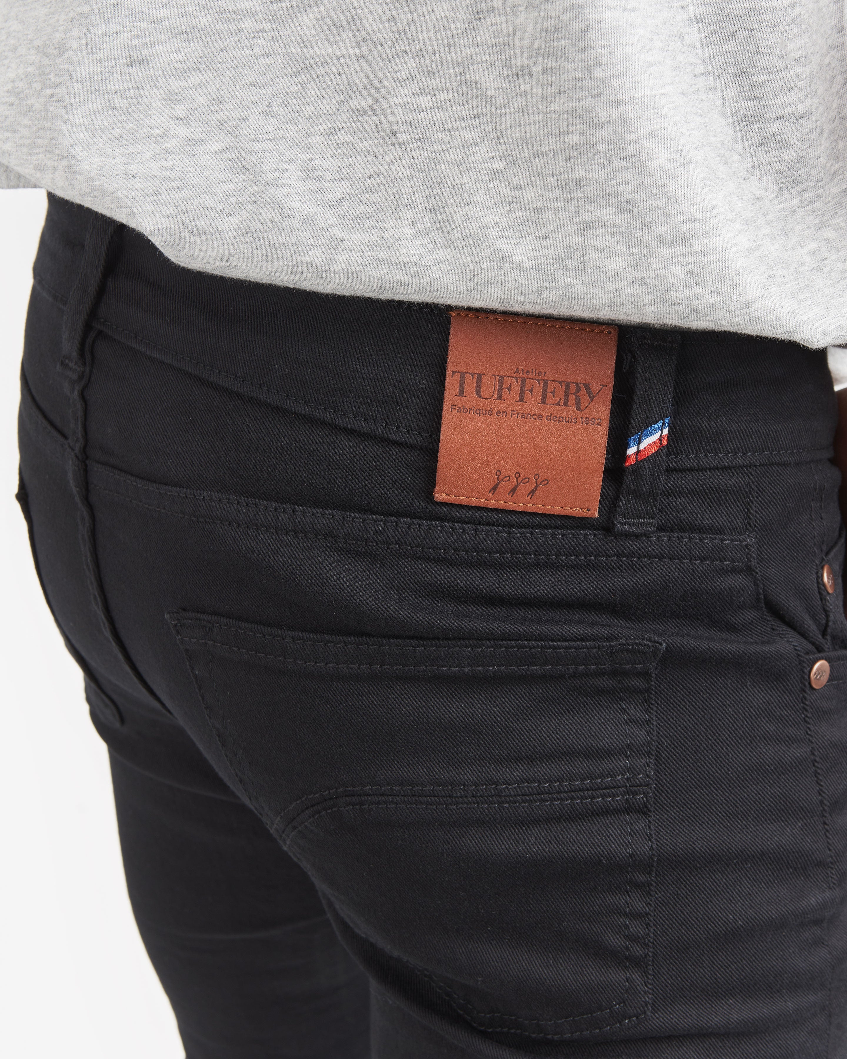 atelier-tuffery-jean-homme-slim-noir-augustin image 2