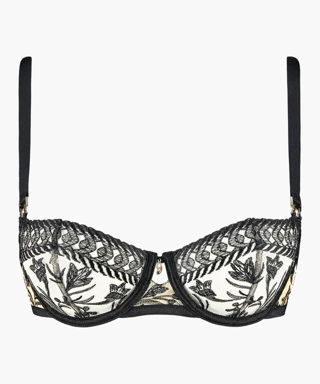 aubade-magnetic-spell-soutien-gorge-demi-corbeille-armatures-myst-re image 1