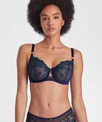 aubade-velvet-memories-soutien-gorge-demi-bonnets-twilight image 3