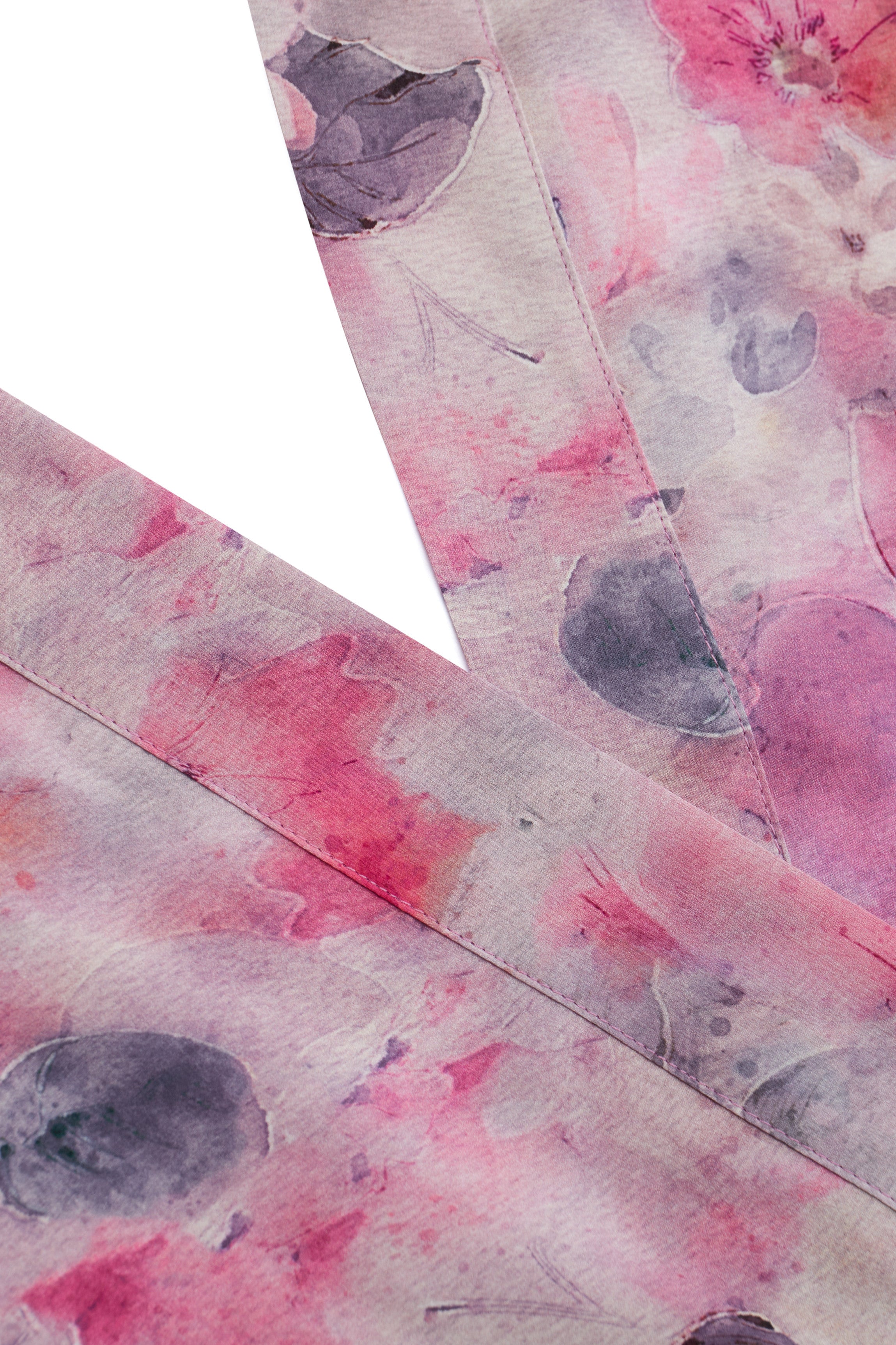cadolle-kimono-soie-court-rose-fleurie image 4