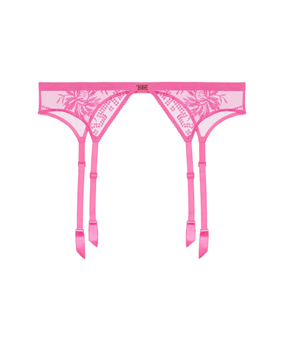 aubade-rules-of-attraction-porte-jarretelles-exciting-pink image 1