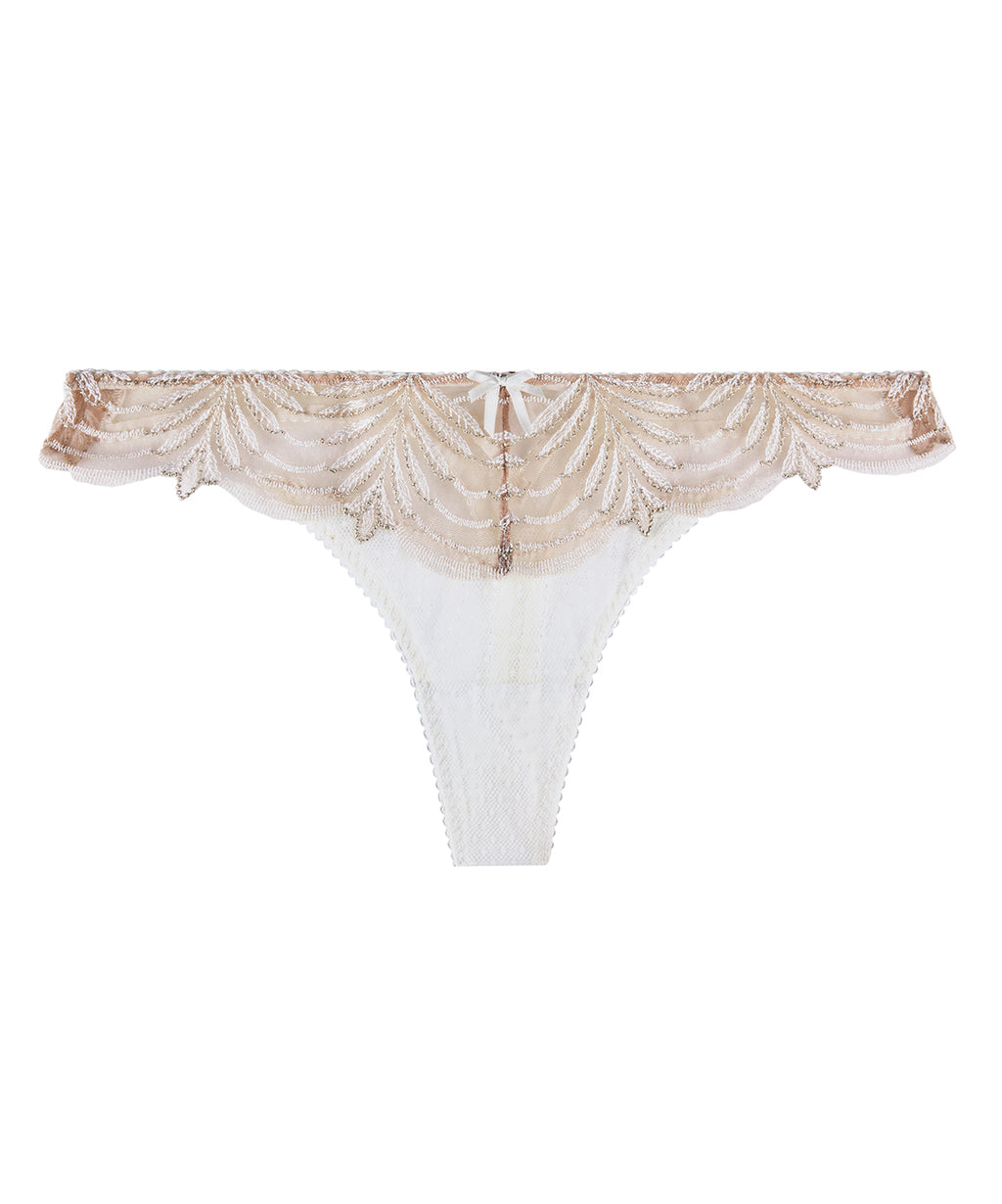aubade-hypnolove-string-gold-feather image 1