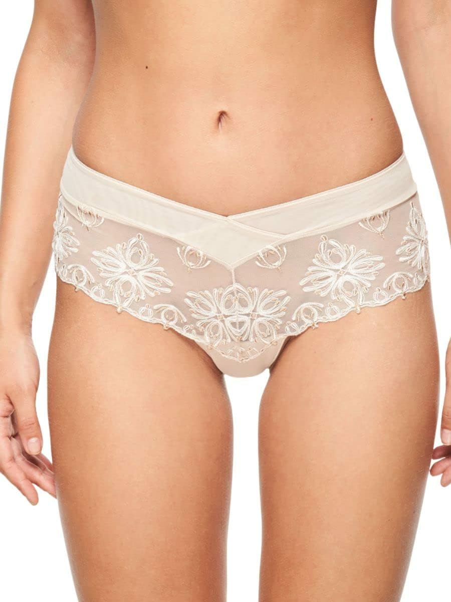 chantelle-champs-lys-es-slip-femme-ivoire image 1