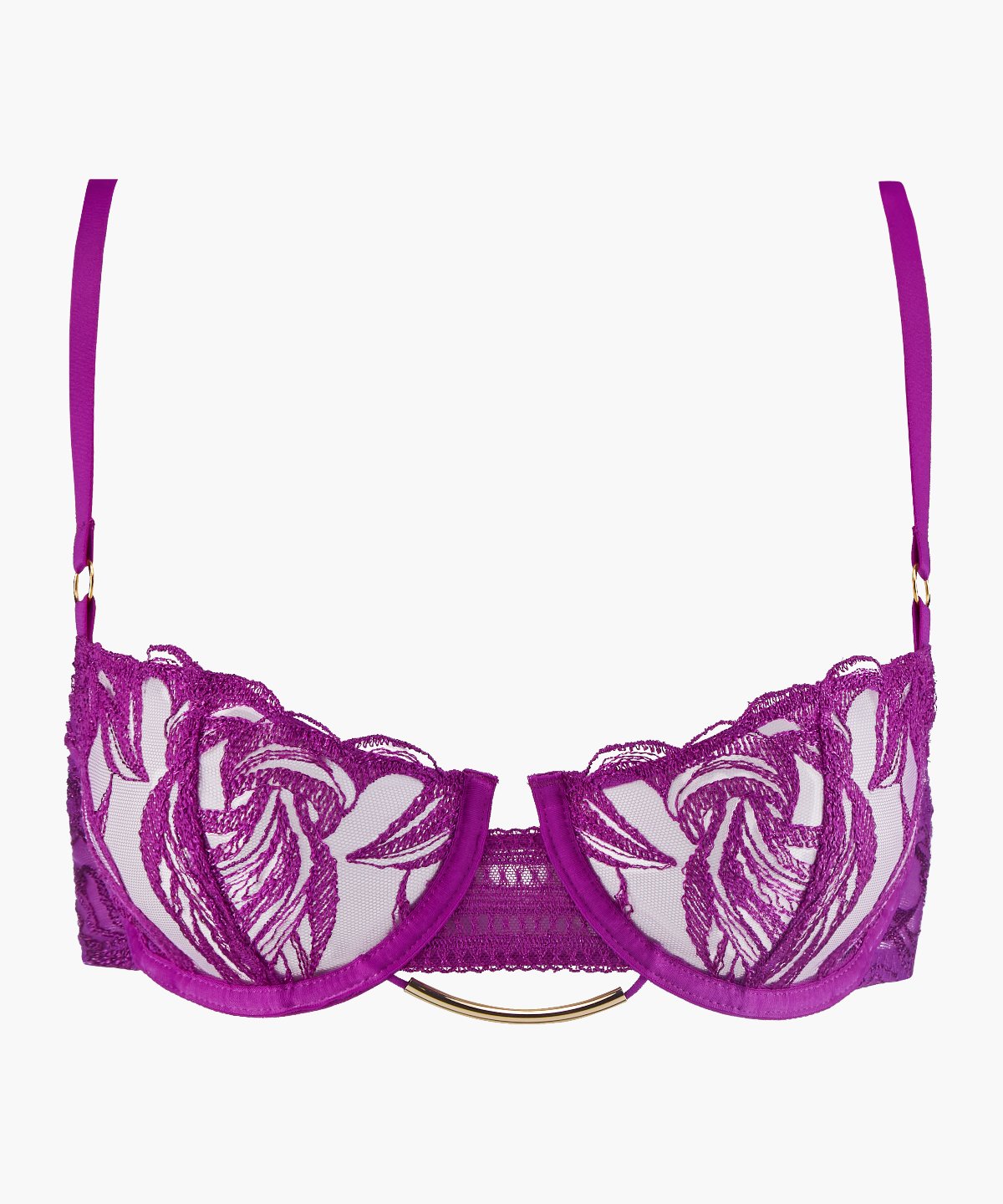 aubade-into-the-groove-soutien-gorge-corbeille-pink-karma image 1