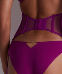aubade-into-the-groove-waistcincher-pink-karma image 5