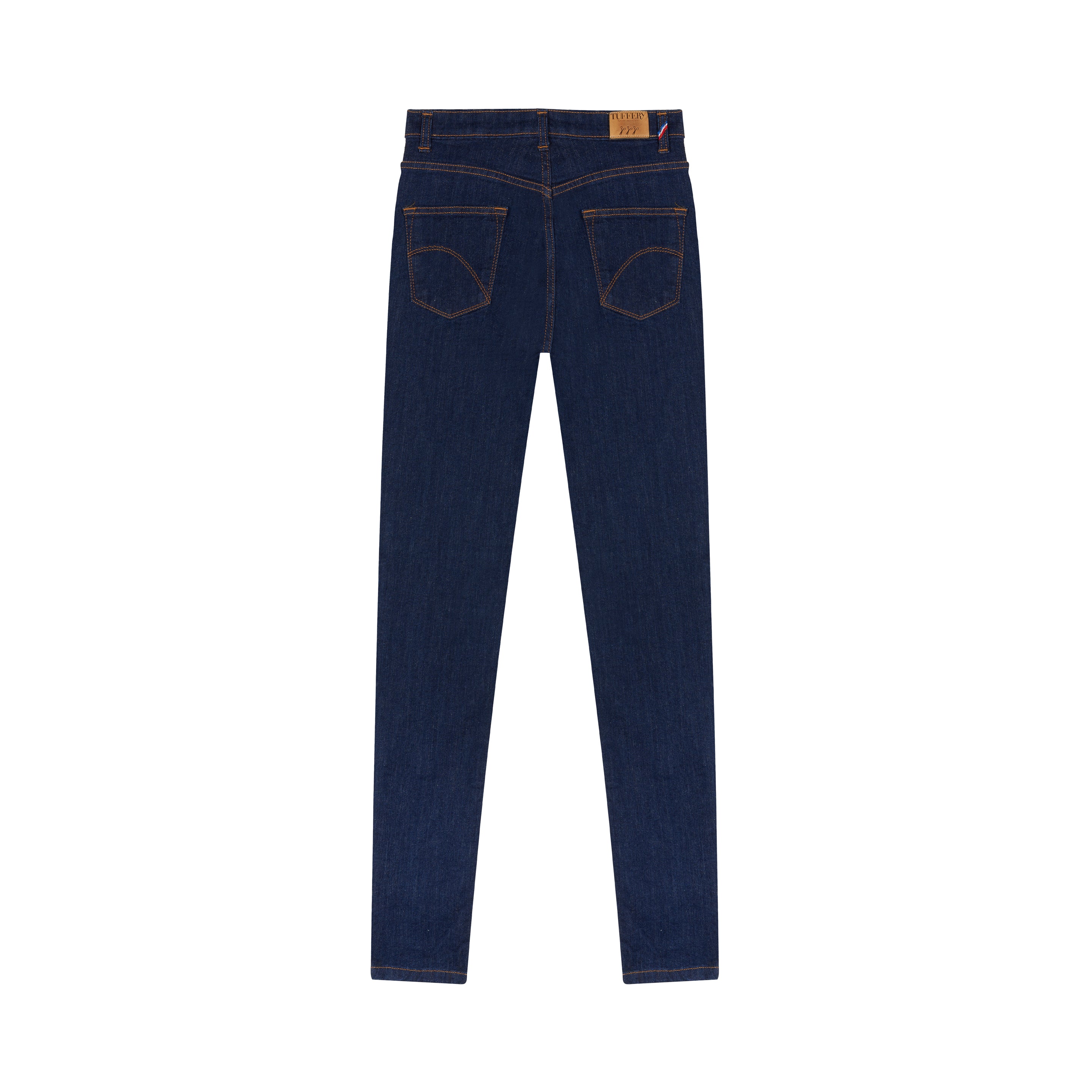 atelier-tuffery-marianne-jean-femme-slim-taille-haute-coton-bio-brut image 3