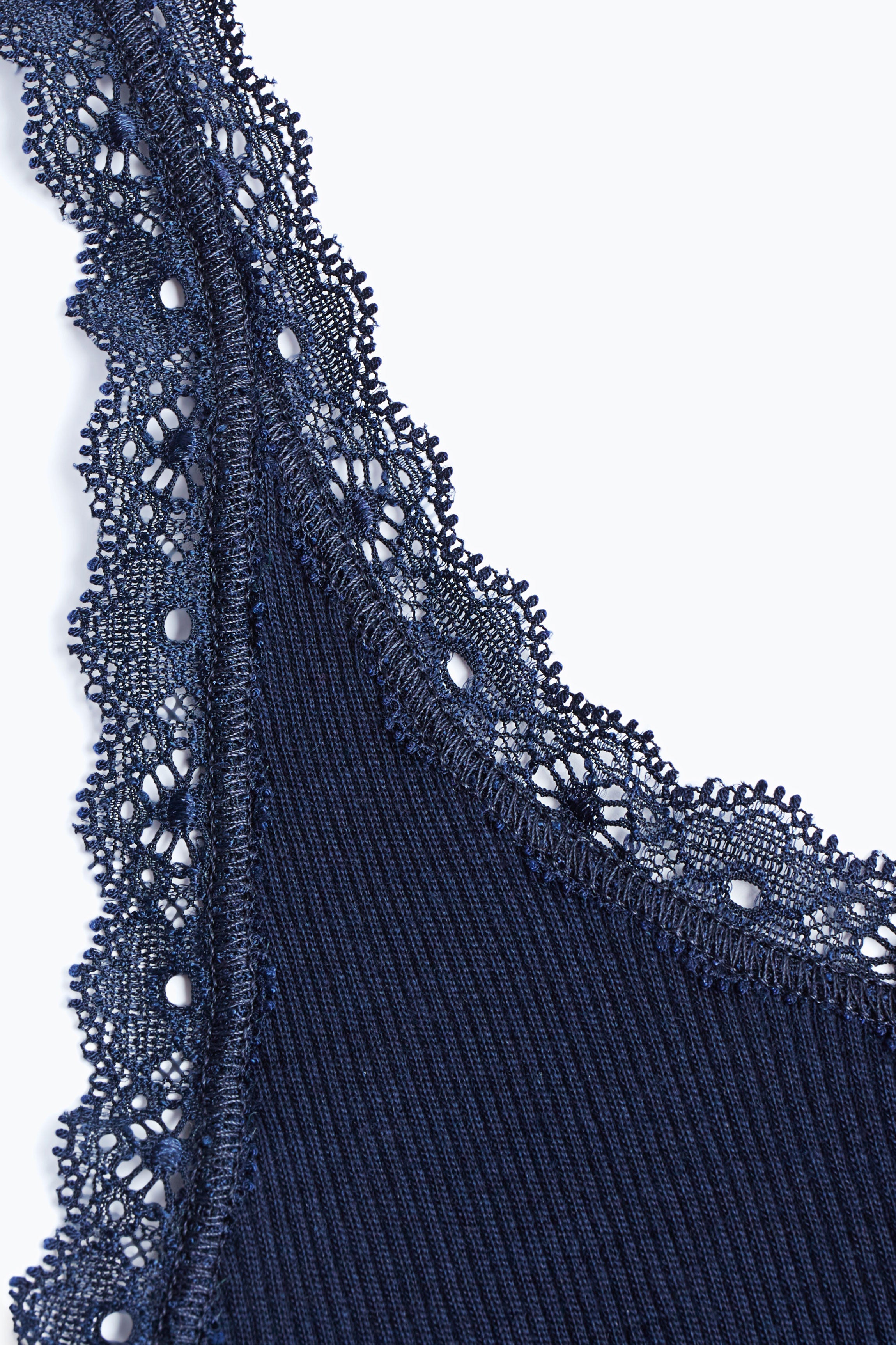 cadolle-top-bleu-navy-laine-et-soie-dentelle image 3