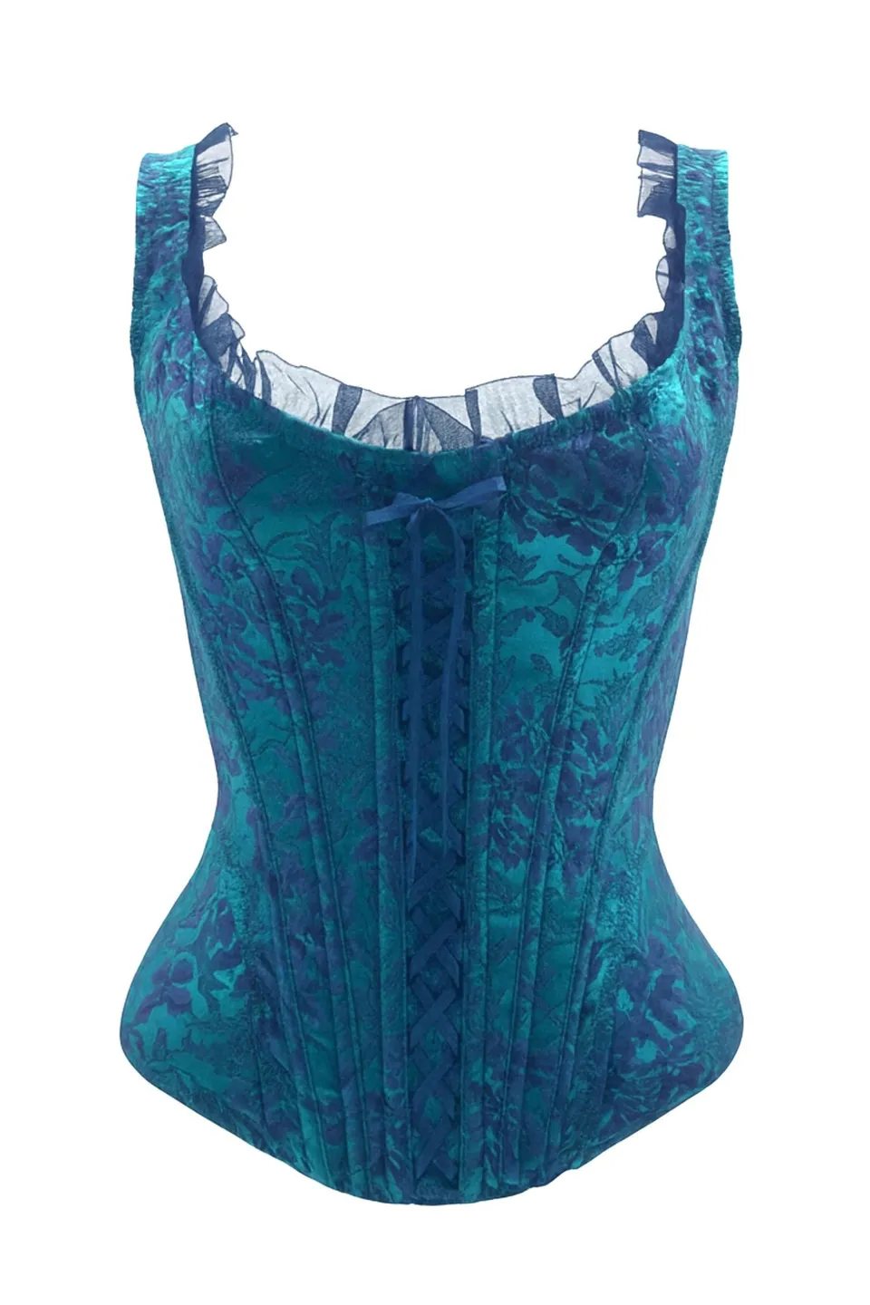 cadolle-noum-a-corset-en-soie image 1
