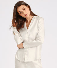 aubade-toi-mon-amour-blouse-nacre-chemise-de-nuit-soie-16-mm image 2