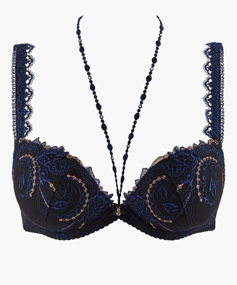 aubade-amour-pr-cieux-push-up-bh-cosmic-blue image 1