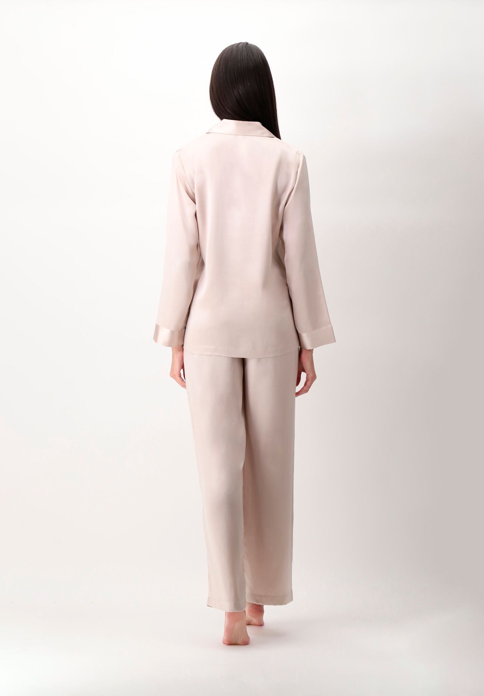 cadolle-pyjama-soie-champagne image 2