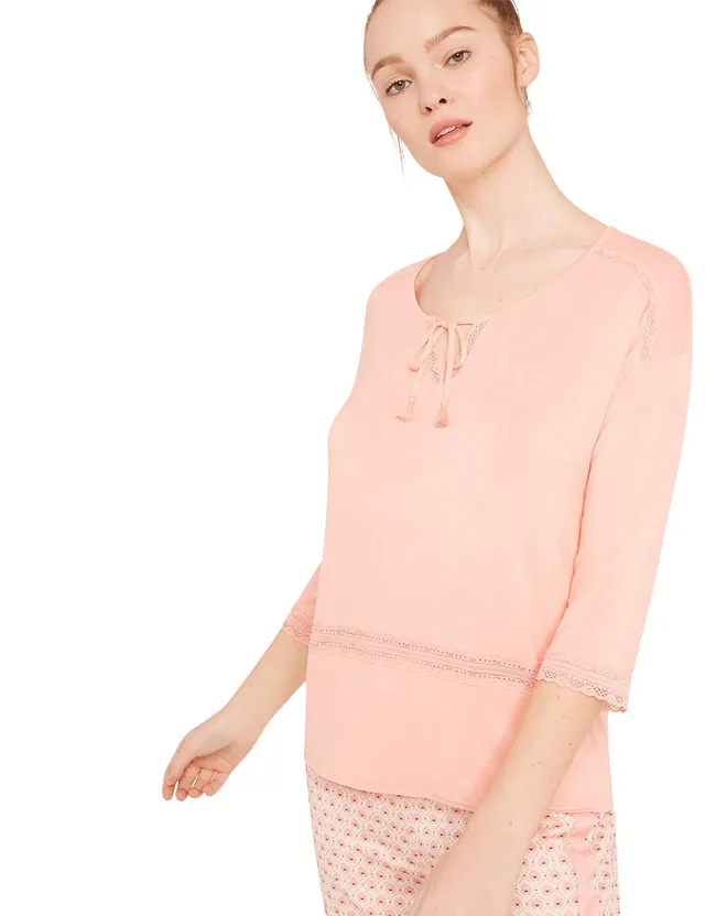 darjeeling-haut-de-pyjama-feodora-femme-rose-42 image 1