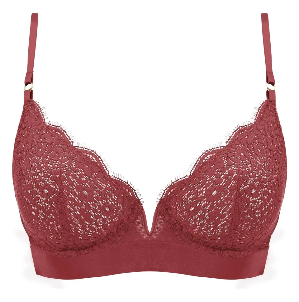 darjeeling-soutien-gorge-corbeille-leo-dentelle-rouge-fonc-95c image 1