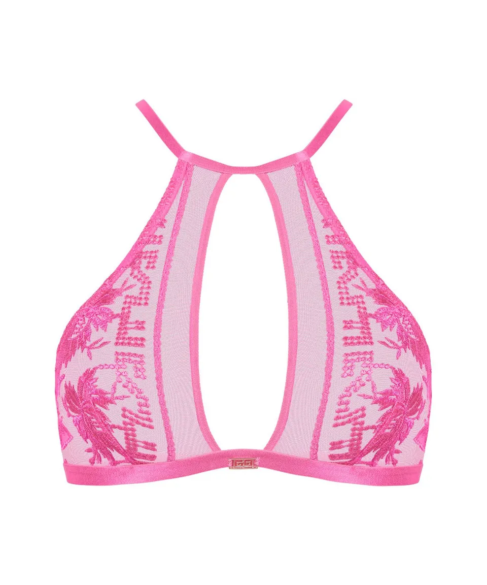 aubade-rules-of-attraction-brassiere-sans-armatures-exciting-pink image 1