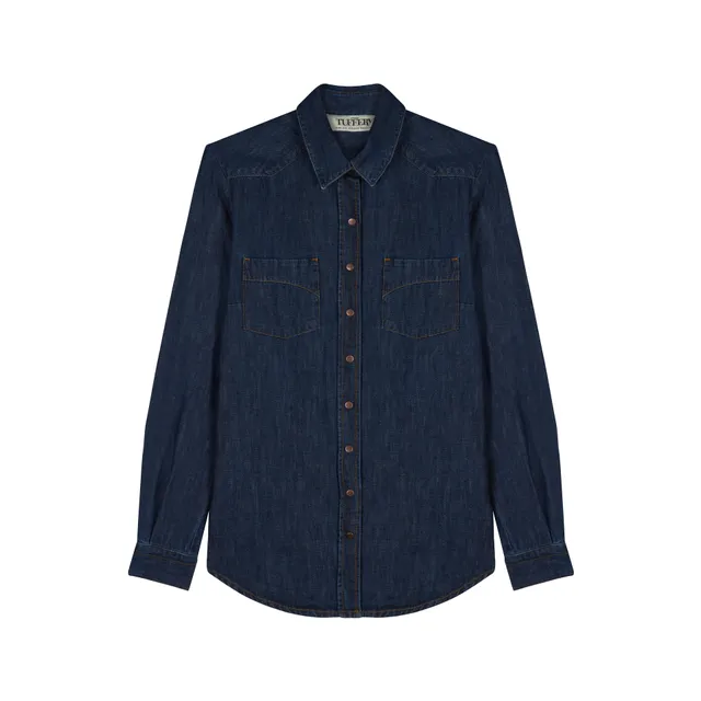 atelier-tuffery-chemise-femme-en-jean-brut-c-vennes image 1