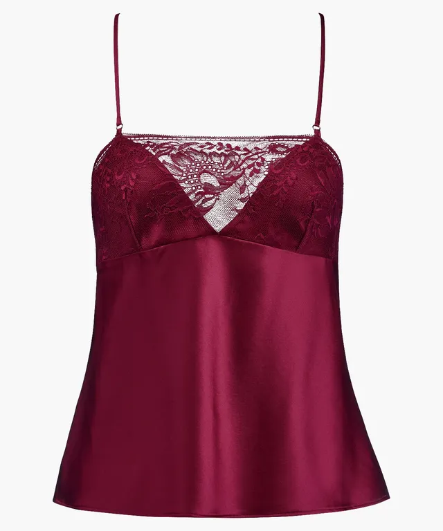 aubade-midnight-whisper-top-fines-bretelles-crimson-red-2 image 1