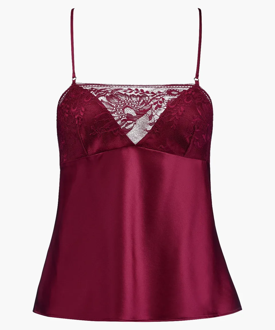 aubade-midnight-whisper-top-fines-bretelles-crimson-red-2 image 1