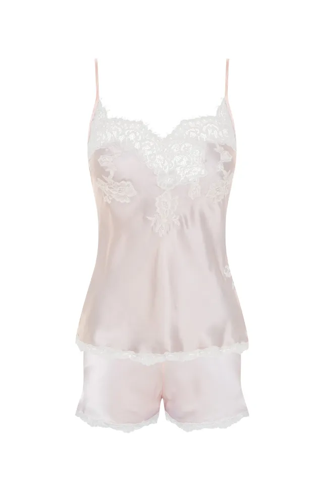 cadolle-ensemble-soie-rose-nacr-eloise-pyjama image 1