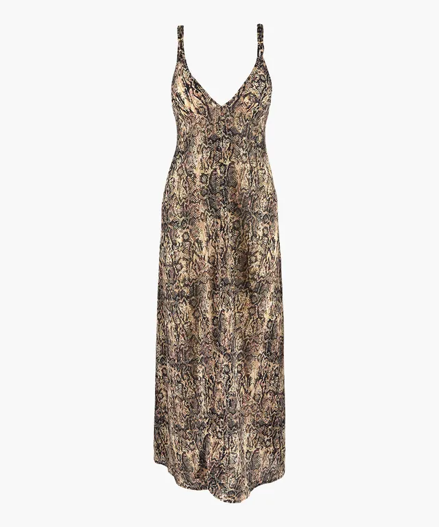 aubade-evening-sand-robe-longue-serpent image 1