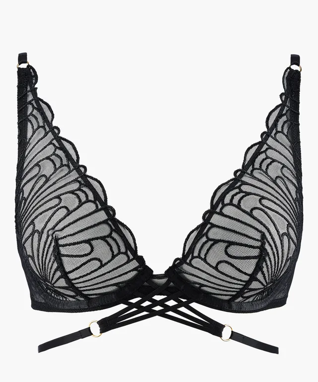 aubade-l-indomptable-soutien-gorge-triangle-armatures-afterdark image 1