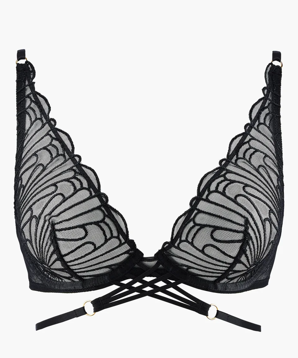 aubade-l-indomptable-soutien-gorge-triangle-armatures-afterdark image 1