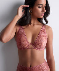 aubade-crazy-in-love-soutien-gorge-triangle-warm-pink-2 image 2