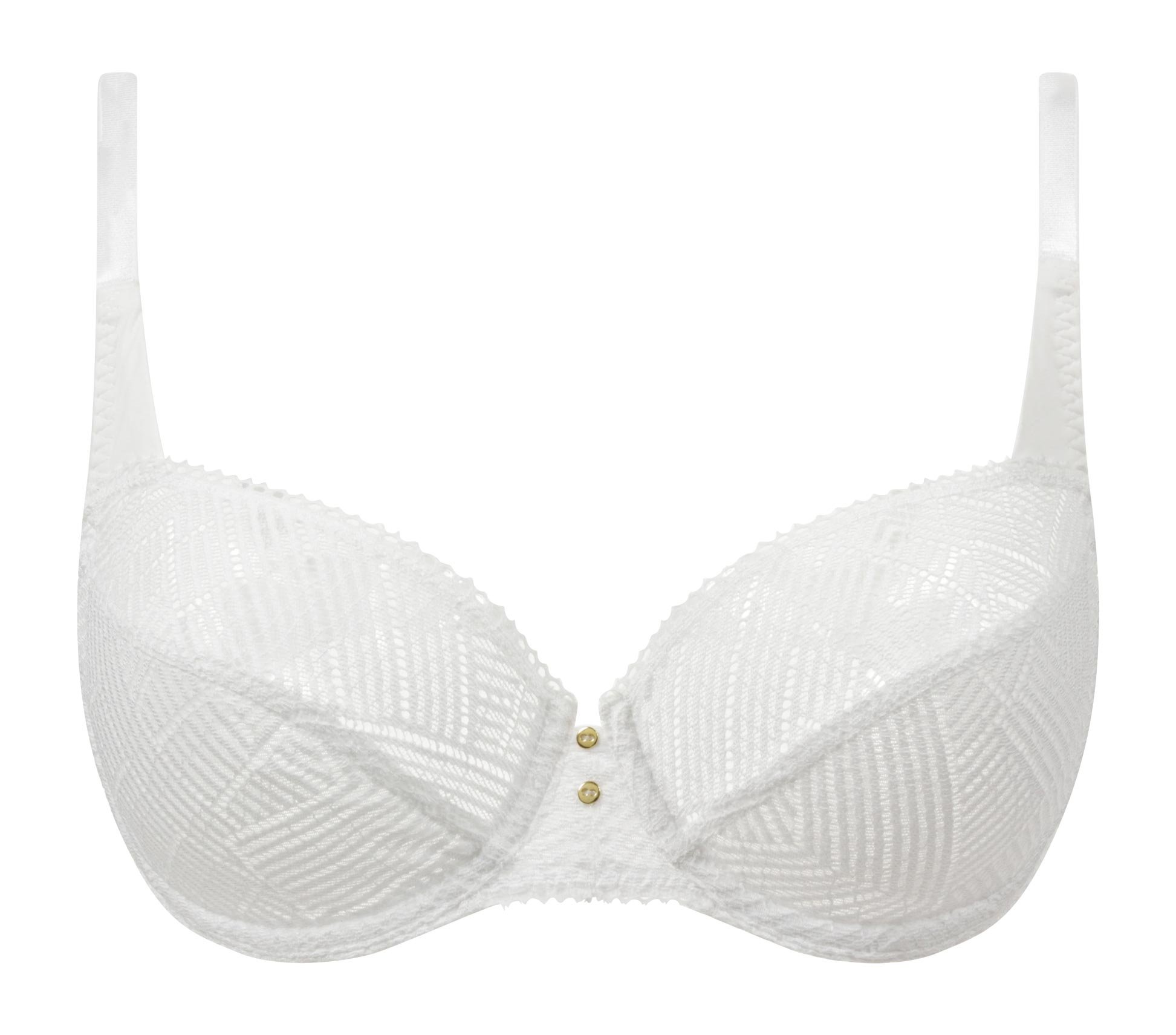darjeeling-gloria-soutien-gorge-corbeille-dentelle-graphique-femme-blanc-95g image 1