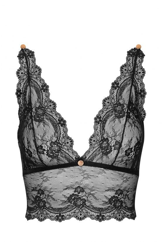 cadolle-grace-bustier-sans-armature-dentelle-noire image 1
