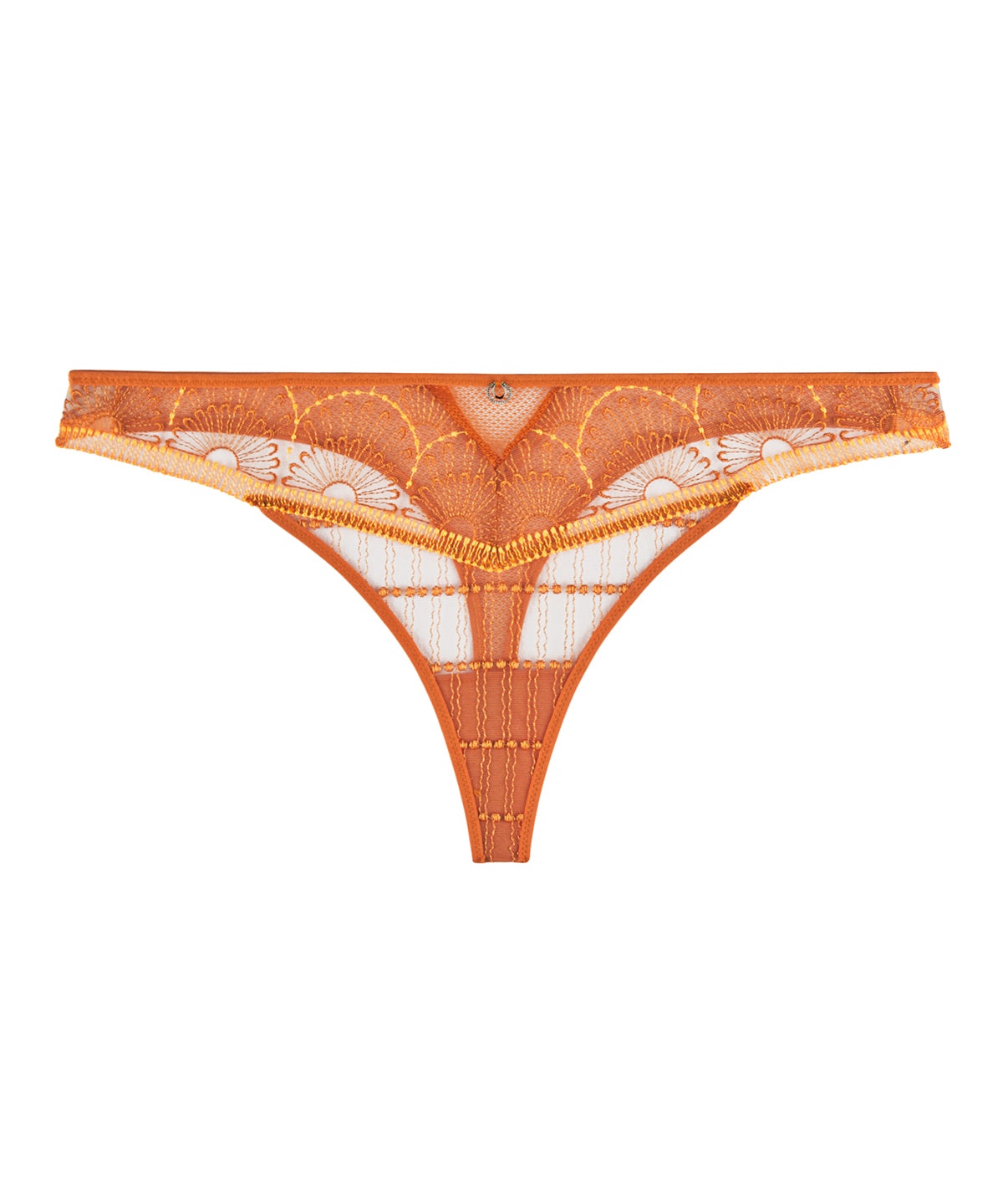 aubade-pure-vibration-tanga-orange-pulp image 1
