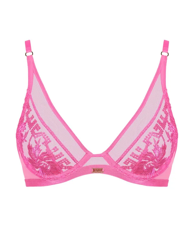 aubade-rules-of-attraction-soutien-gorge-triangle-armatur-exciting-pink-2 image 1