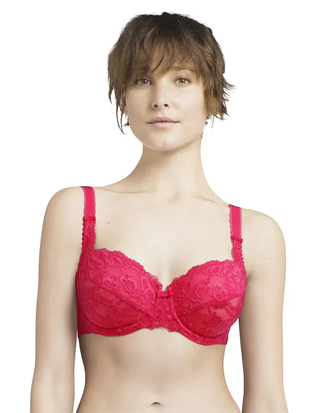 darjeeling-soutien-gorge-corbeille-sarah-rouge-105e-femme image 1