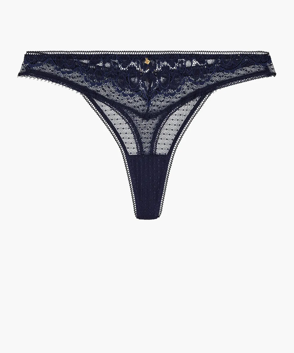 aubade-illusion-fauve-tanga-bleu-cr-puscule image 1