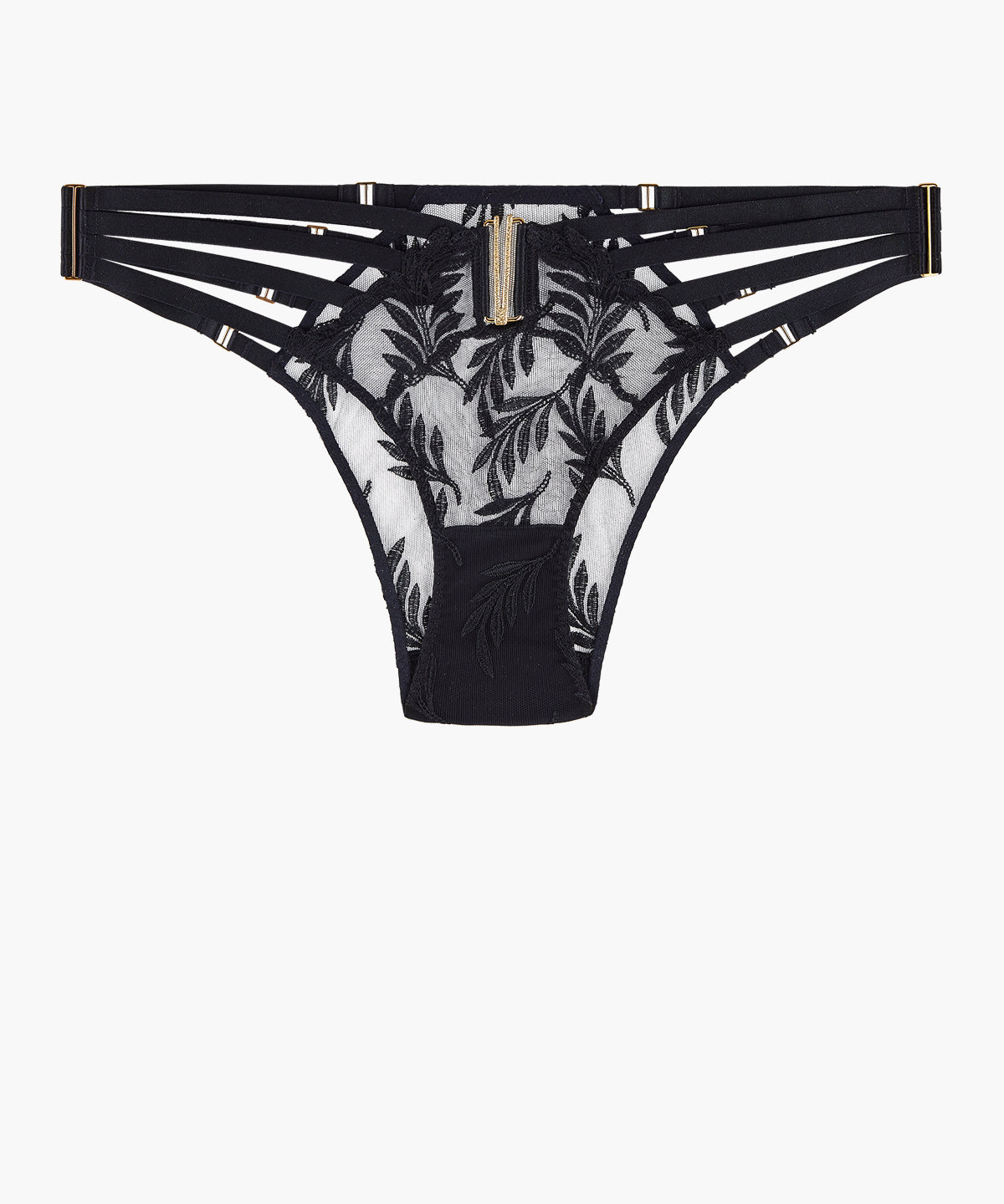 aubade-queen-of-shadow-culotte-taille-basse-noir-absolu image 1