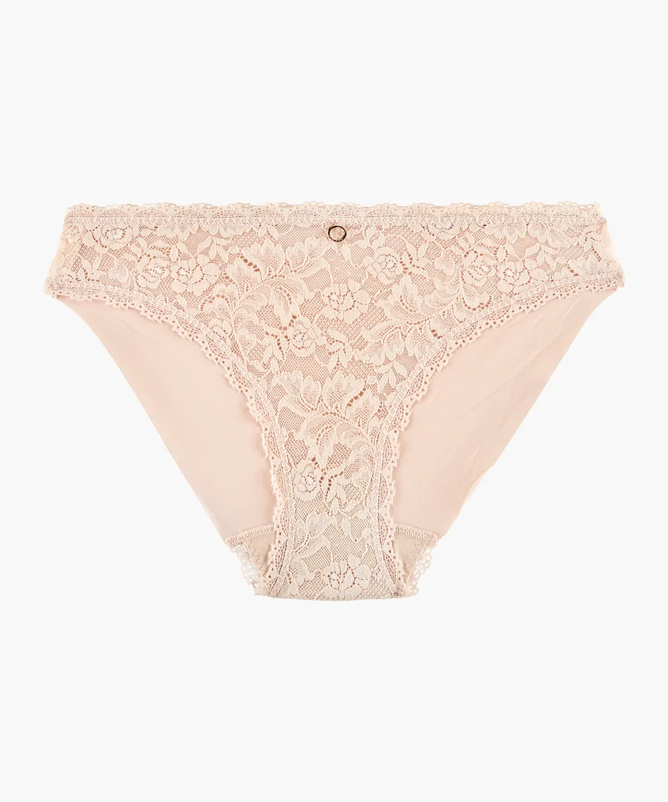 aubade-rosessence-culotte-br-silienne-nude-d-t-dentelle-florale-transparente-tai image 1