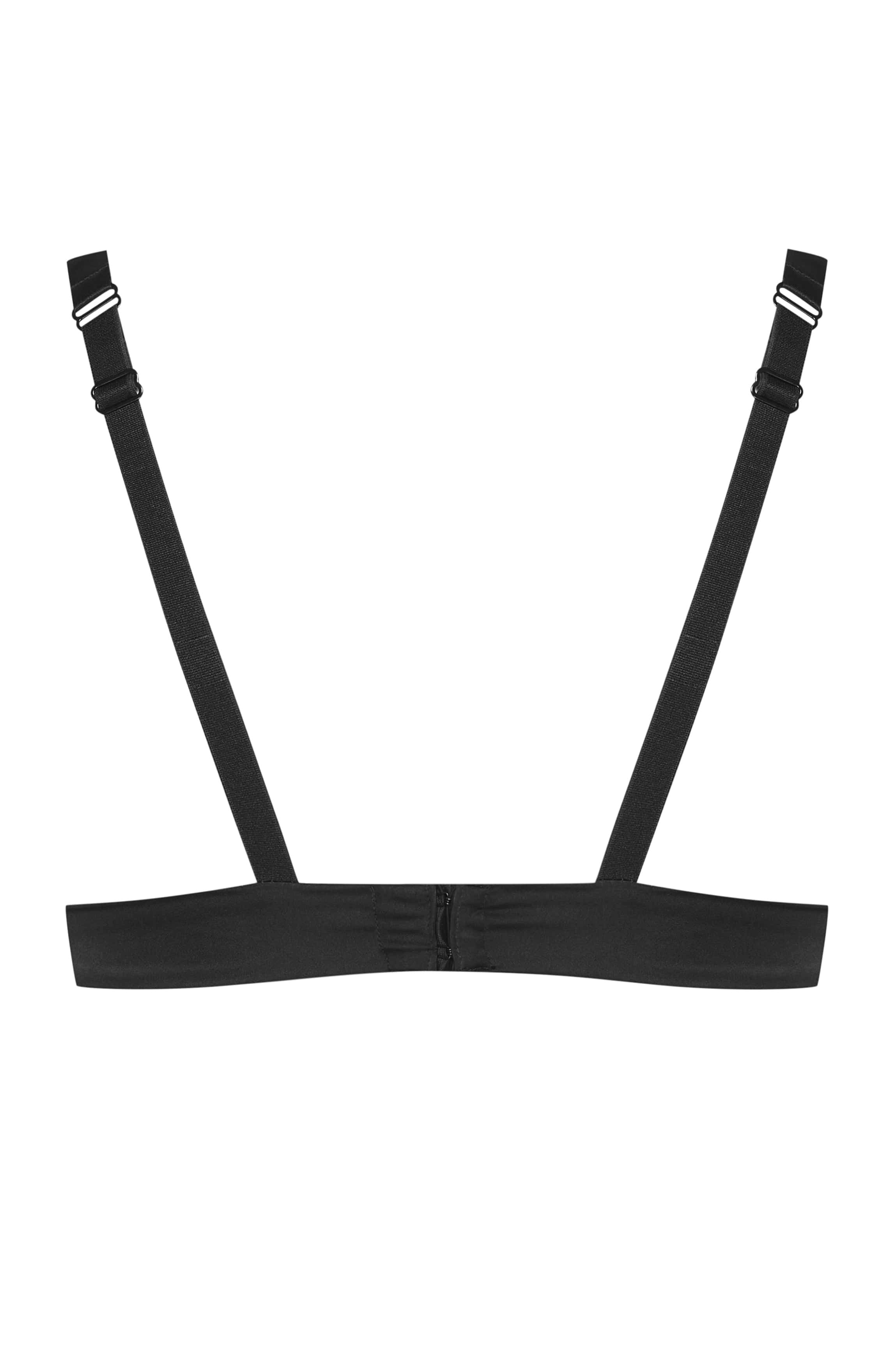 cadolle-gigi-soutien-gorge-sans-armature-satin-noir image 3