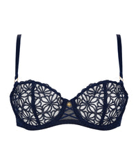 aubade-secret-memories-soutien-gorge-demi-bonnet-deep-blue image 8