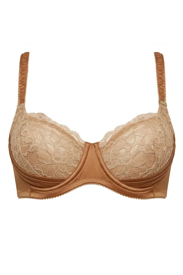 cadolle-soutien-gorge-push-up-pliss-dentelle-skin image 1