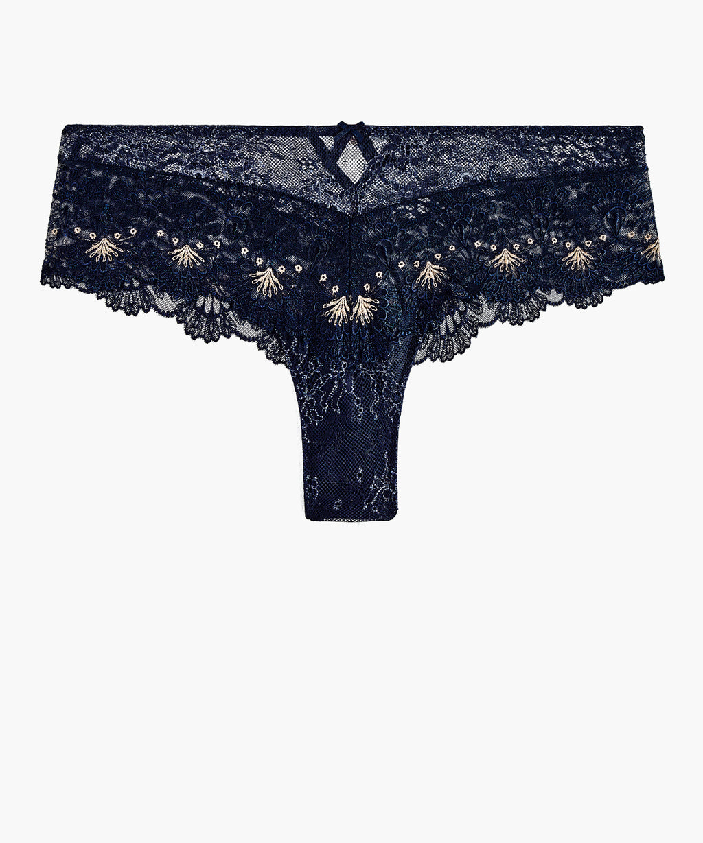aubade-art-of-ink-cheeky-brief-symphonie-bleue image 1