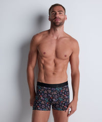 aubade-homme-boxer-reef-coton-modal-imprim-r-cif-corail image 2