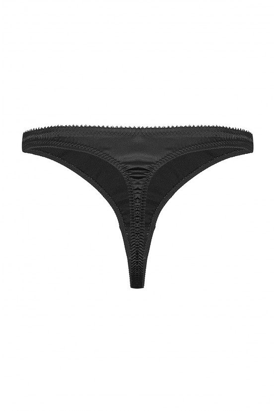 cadolle-string-cathy-satin-noir-invisible image 3