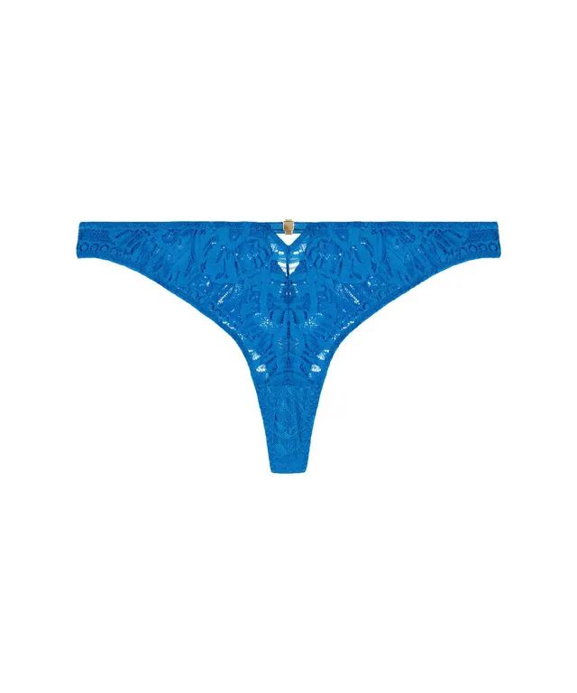 aubade-love-soul-string-azure-dentelle-florale image 1