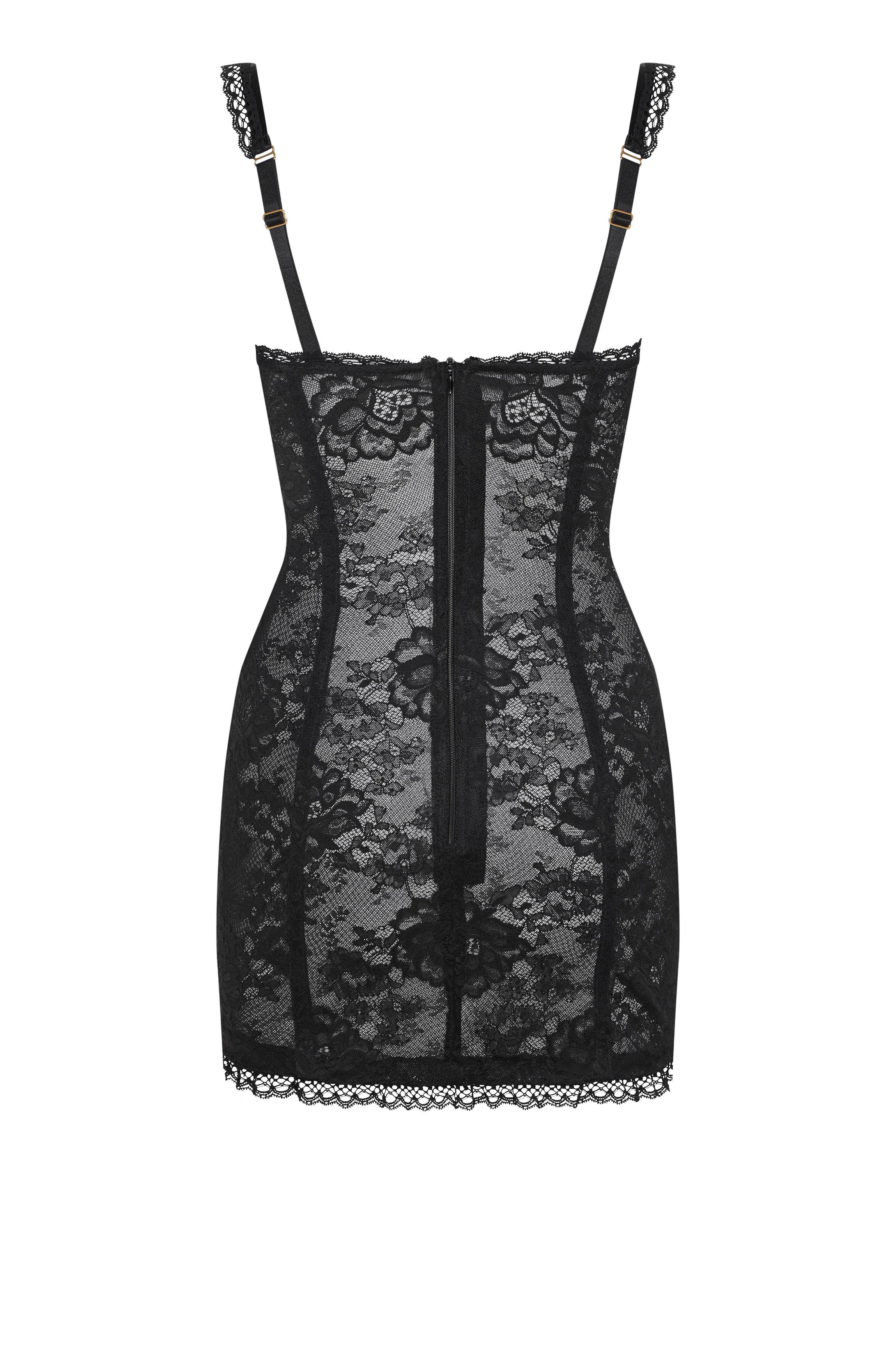 cadolle-cleves-robe-corset-dentelle-noire image 2