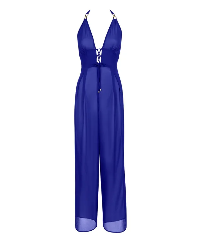 aubade-beach-walk-combi-pantalon-ultramarine image 1
