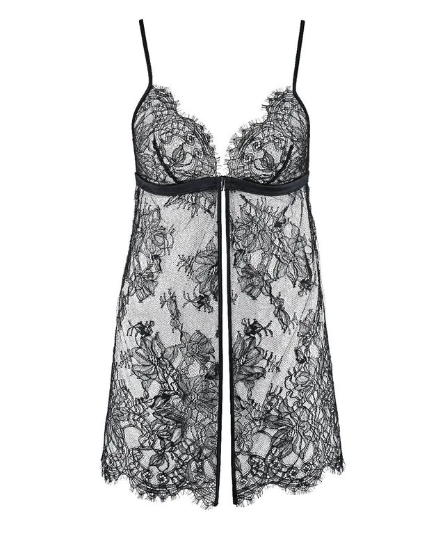 aubade-histoire-d-un-soir-babydoll-noir image 1