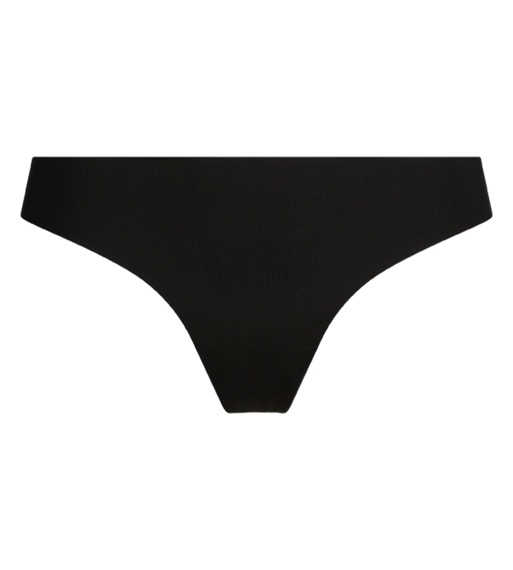 dim-invisible-string-femme-en-microfibre-noir image 5