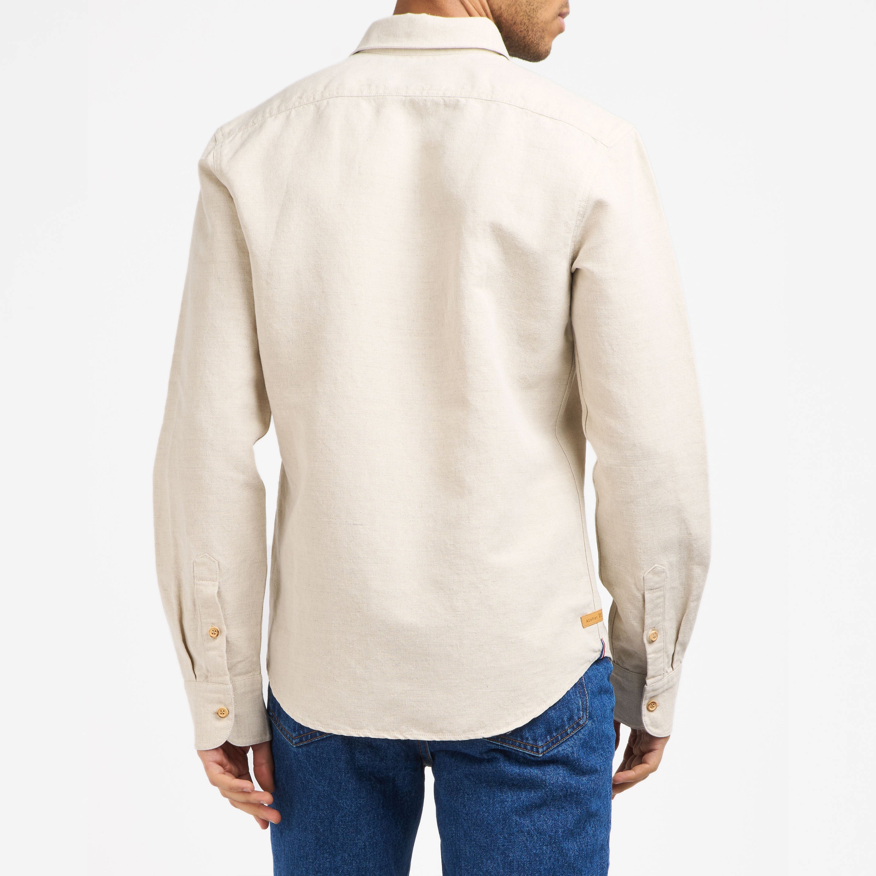atelier-tuffery-aubrac-chemise-homme-droite-chanvre-naturel image 5