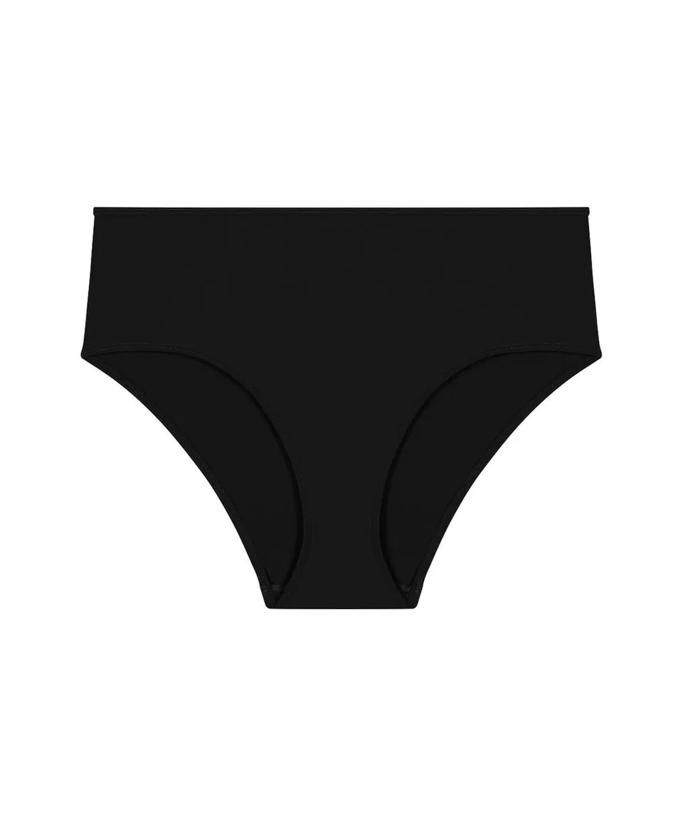 aubade-sparkling-treasure-culotte-taille-haute-noir image 1