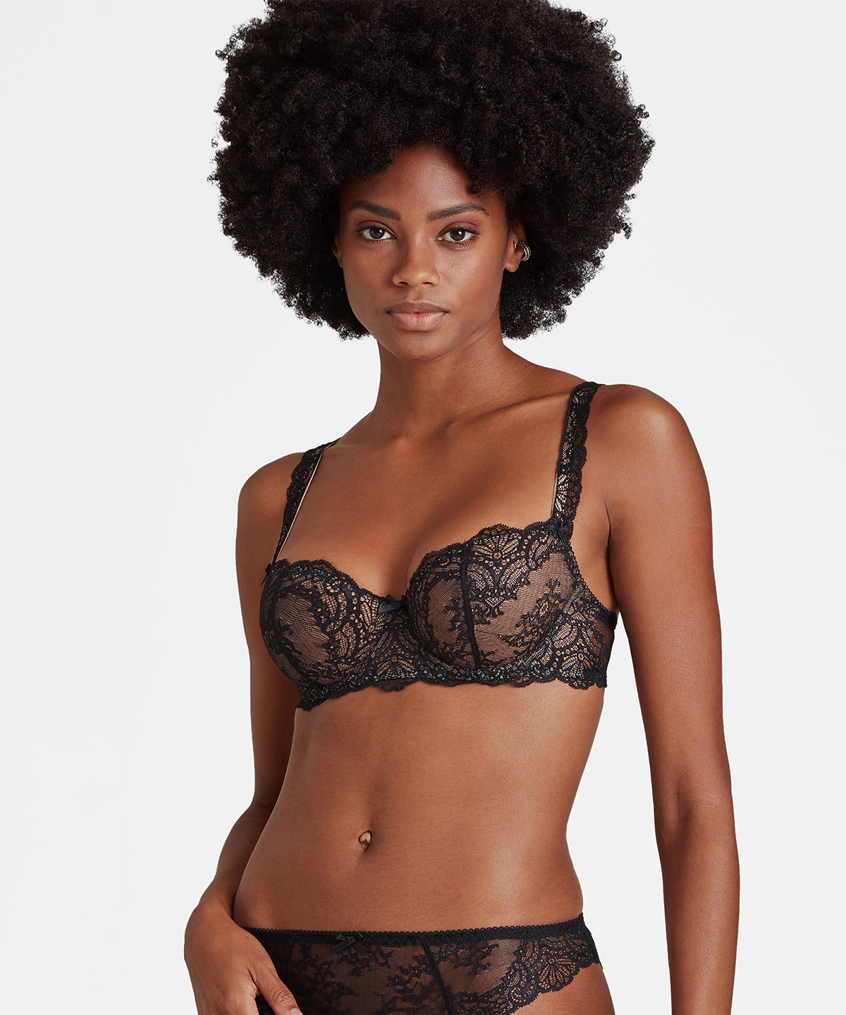 aubade-danse-des-sens-soutien-gorge-corbeille-noir-en-dentelle-et-broderie image 3