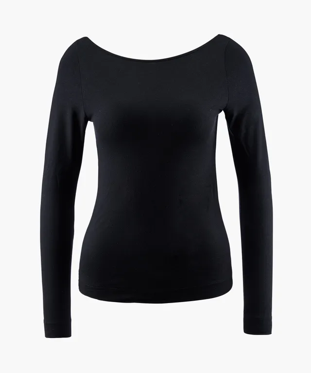 aubade-night-crush-top-manches-longues-noir-2 image 1