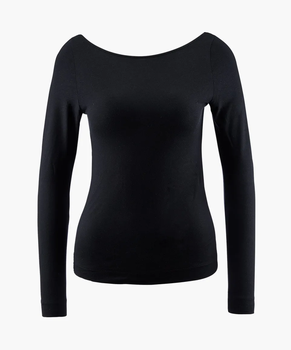 aubade-night-crush-top-manches-longues-noir-2 image 1